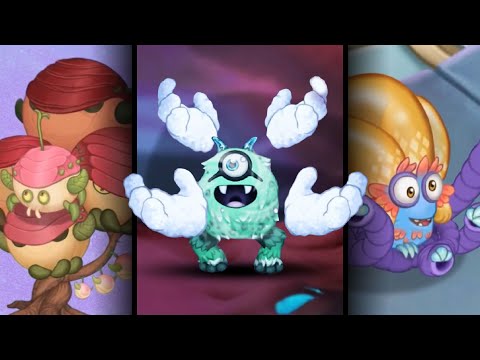 All Primordial Monsters - Fandhul, Bogle, Lowb (My Singing Monsters) + Trio Performance