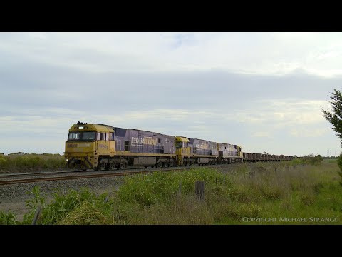 3XM4 Pacific National Steel Train (2/9/2020) - PoathTV Australian Railways