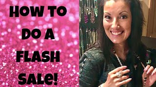 How to do a flash sale!