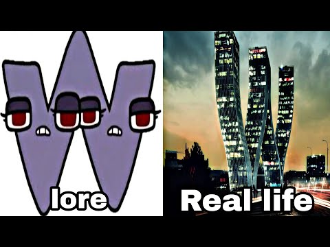 Alphabet lore but in Real life Part 1 + Sounds