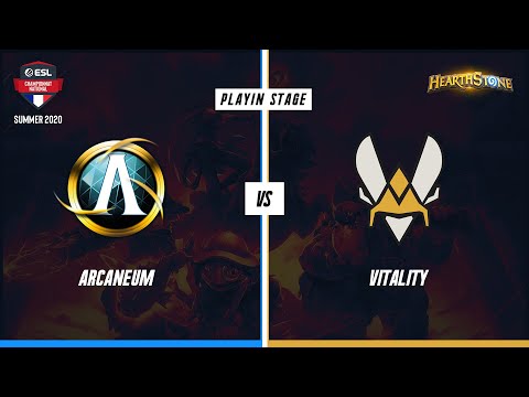 ARCANEUM VS VITALITY - PLAYIN STAGE - ESL ECN SUMMER 2020