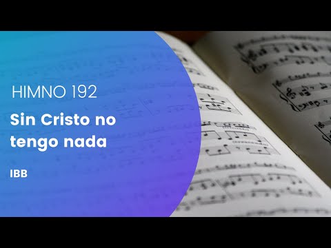192. Sin cristo no tengo nada