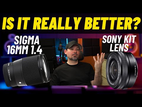 Sigma 16mm 1.4 vs Sony 16-50mm Quick Image Quality Comparison