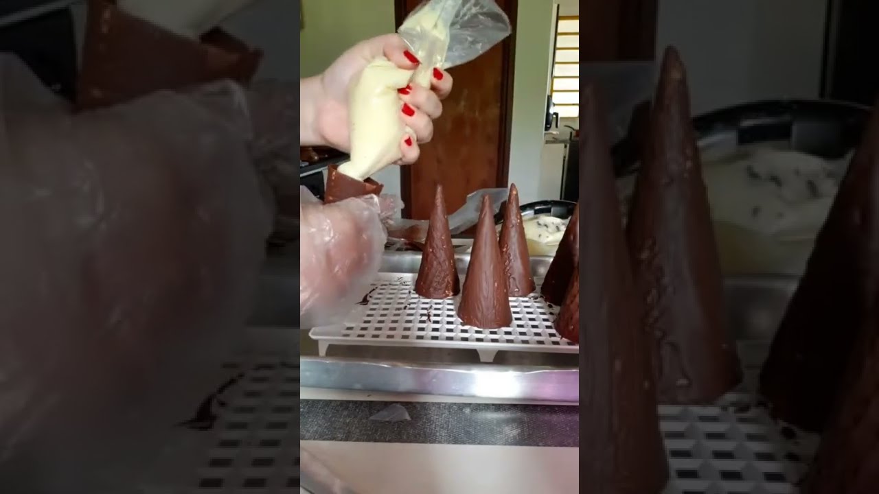 CONE TRUFADO PARA GANHAR DINHEIRO NA PÁSCOA 😍 #ReceitasDePáscoa | #Shorts