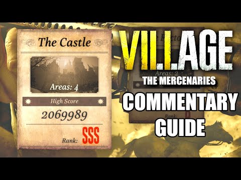 RESIDENT EVIL VILLAGE MERCENARIES: THE CASTLE SSS RANK GUIDE (HOW TO UNLOCK LIGHTSABER)