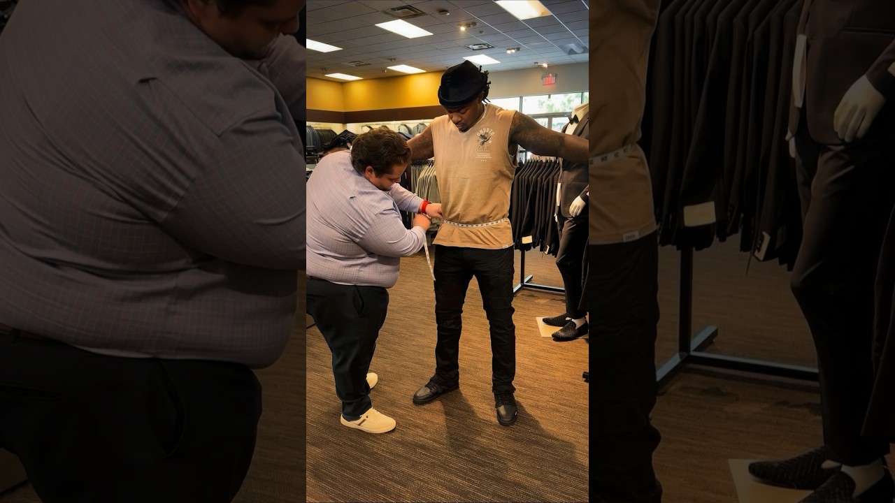 When D puts on a SUITE for the first time EVER!