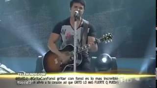 Luis Fonsi Gritar en vivo Premios Billboard 2011