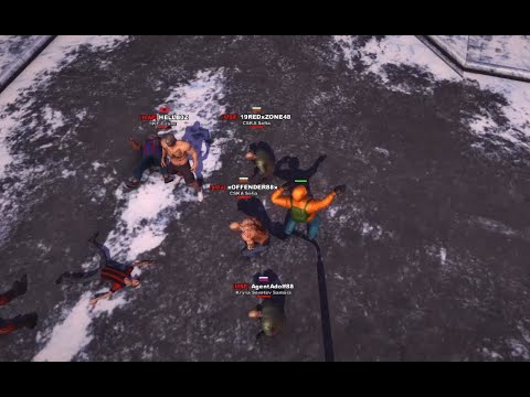 HooligansGame: Hard Visit for USF on B map