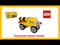 LEGO 10696 Cement Mixer Car Creative Cars Building Instructions