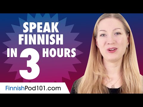 Learn How to Speak Finnish in 3 Hours