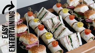 How to Make a Stunning Party Sandwich Platter