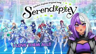 VTuber reacts to Hololive EN's song "Serendipity"