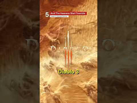 Top 5 Scary Pieces of Game Music: Diablo III #videogamemusic #videogames #gaming #gamemusic #diablo