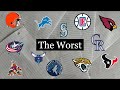 Searching For the Worst American Sports Team DEFAULT Thumbnail