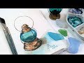 LIVE! Railroad Lantern Perfume Bottle Watercolor Painting Tutorial LIVE! Railroad Lantern Perfume Bottle Watercolor Painting Tutorial
