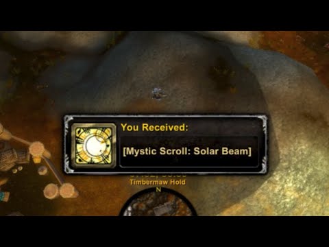 how to get SOLAR BEAM in warcraft reborn - ascension bronzebeard!