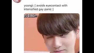 YoonKook...Jungkook Wink At Suga....Suga Panic :D