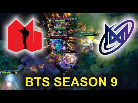 NIGMA GALAXY vs ARMY GENIUSES - AMAZING GAME!! BTS Pro Series Season 9: SEA Dota 2 Highlights