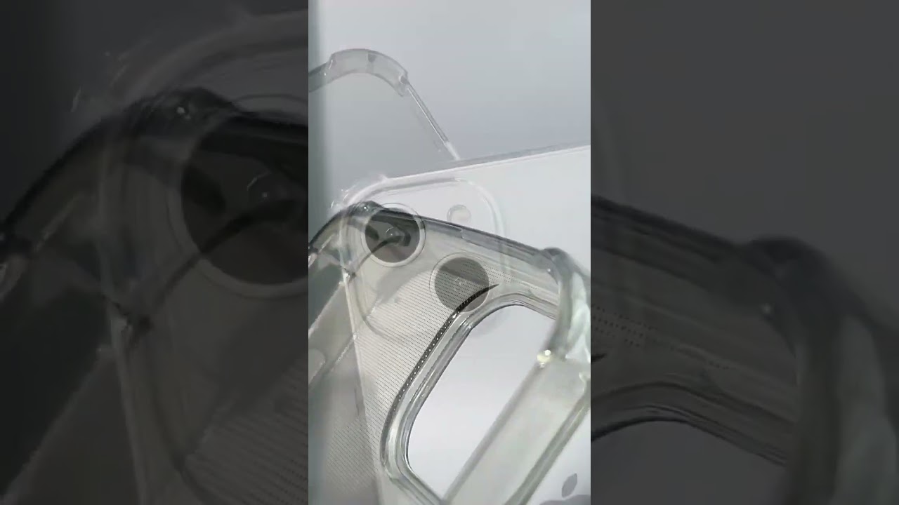 Силиконовый чехол для iPhone 12 Pro Max GETMAN Ease logo (Transparent Grey)