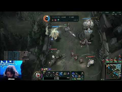 [icon Viktor POV vs Cryin Renekton] LPL Spring 2021 - RNG vs LNG Esports - Game 2