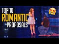 10 Most ROMANTIC Proposals Ever On TV Talent Shows!