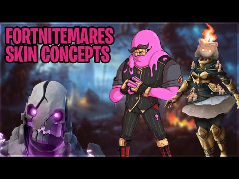 More Spooky Fortnitemares Skin Concepts! 🎃