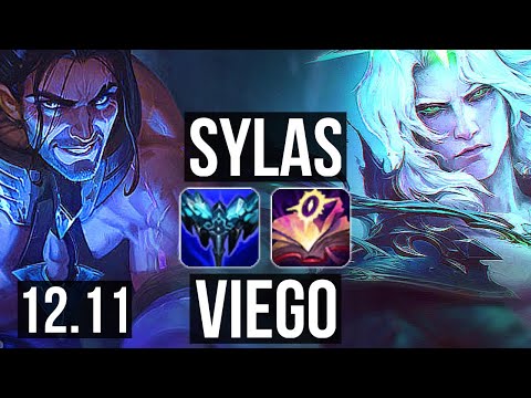 SYLAS vs VIEGO (MID) | Rank 6 Sylas, 10/1/3, 6 solo kills, Legendary | KR Challenger | 12.11