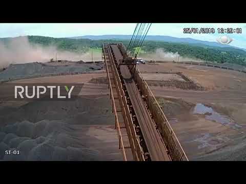 Brazil: Shocking footage of mudslide caused by dam collapse revealed