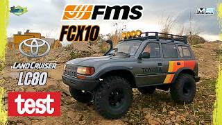 Pruebo el🔰Toyota Land Cruiser🔰 y 🔴tenemos averia🔴⚡Crawler Rc⚡ 💥FMS FCX10 LC80💥