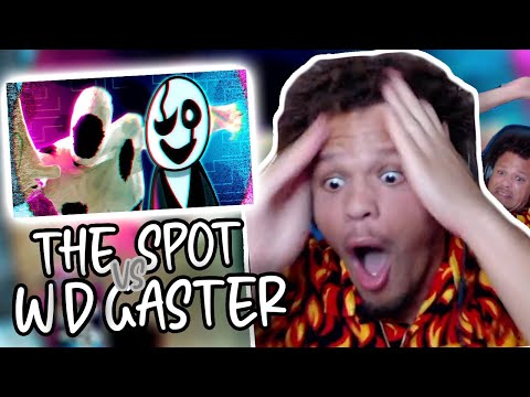 NO JOKE SPEECHLESS FROM ONE OF THESE VERSES... THE SPOT VS WD GASTER RAP BATTLE REACTION!!!