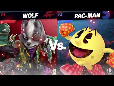 SAS 103 - Famedblade (Wolf) vs Spectorspam (Pac-Man) Winners Round 2 - SSBU