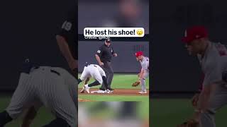 Heliot Ramos Lost His Shoe on His First Yankee Hit #MLB