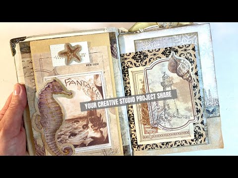 Your Creative Studio - How To Use The Contents - Craft Along With Me - Flip Up Idea