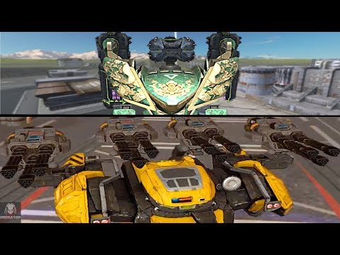 MAX Behemoth Avenger VS 2,000,000 HP Traditionalist Falcon | War Robots
