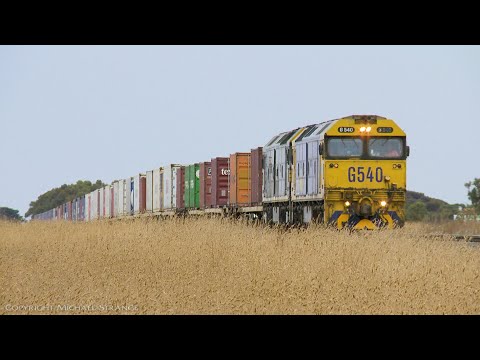 7902V Pacific National Mildura Containers (8/3/2019) - PoathTV Australian Trains & Railways