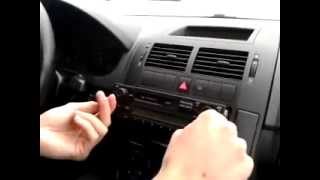 How to remove factory vw stereo without special tools
