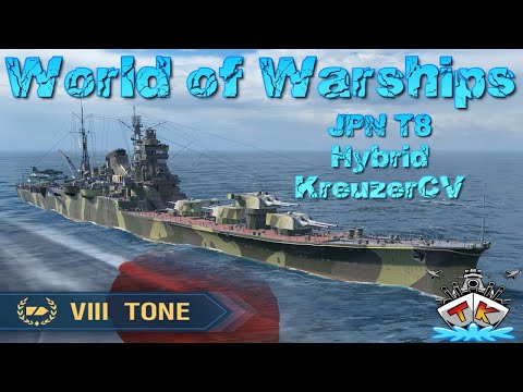 TONE Kreuzer/CV Hybrid im Hafen angeschaut *HYPE*" in World of Warships auf Deutsch