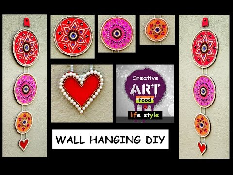 How to make wall hanging | card board | DIY || Art with Creativity Video
