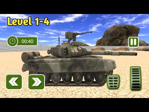 Transporting Army Vehicles in Trailer Truck Complete level 1 4 ,David Gaming