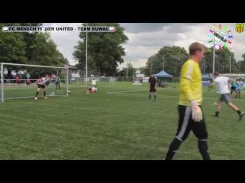 3.Cup der Kulturen (9 Meter schießen um Platz 3) FC Mensch is´ der United - Team Ruwac (3:5)