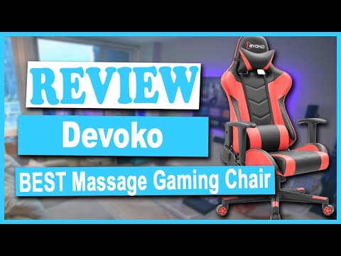 Devoko Ergonomic Massage Gaming Chair Review - Unboxing Best Massage Gaming Chair 2020