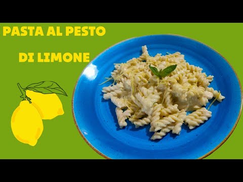 PASTA AL LIMONE CREMOSA SENZA PANNA - semplice e veloce