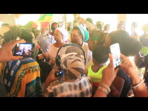 RAS IVI CHANTS @ SCOTT'S PATH CLARENDON NYAH BINGHI VILLAGE