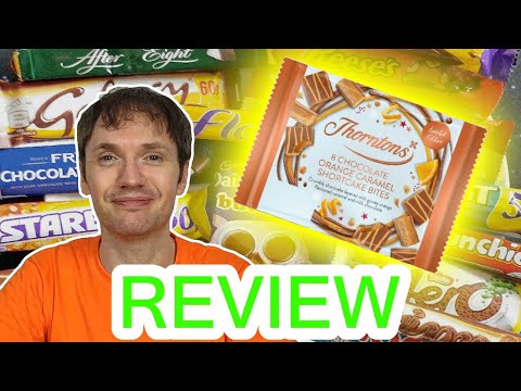 Thorntons Chocolate Orange Caramel Shortcake Bites Review