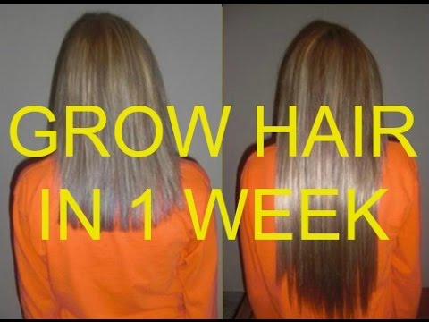 How To Grow Your Hair In Less Than 1 Week Natural Fast Hair
