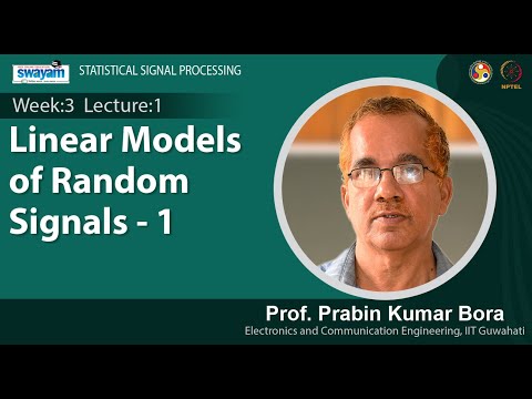 Lec 1 Overview of Statistical Signal Processing