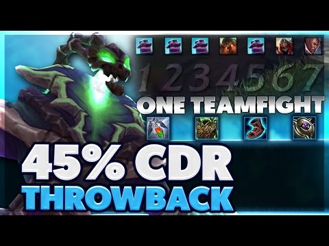 2 SECOND COOLDOWN HOOK?! | SOO MANY HOOKS 1 TEAMFIGHT | 45% CDR THRESH SUPPORT | BunnyFuFuu