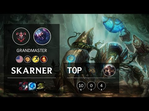 Skarner Top vs Sett - NA Grandmaster Patch 10.3