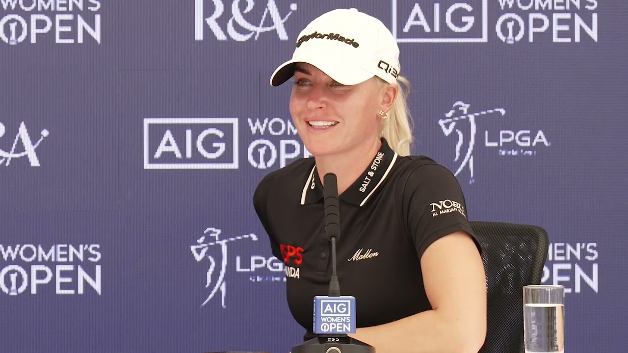 Charley Hull | 2025 AIG Women's Open - YouTube