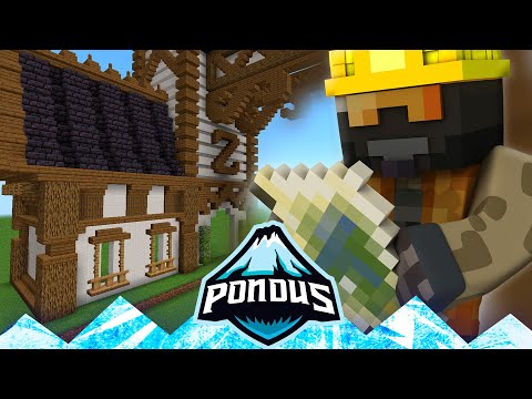 Pondus SMP :: BYGGER BASEN! [LIVESTREAM] - Dansk MInecraft #30